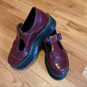 RARE DR. MARTENS BETHAN QUAD PLATFORM MARY JANES